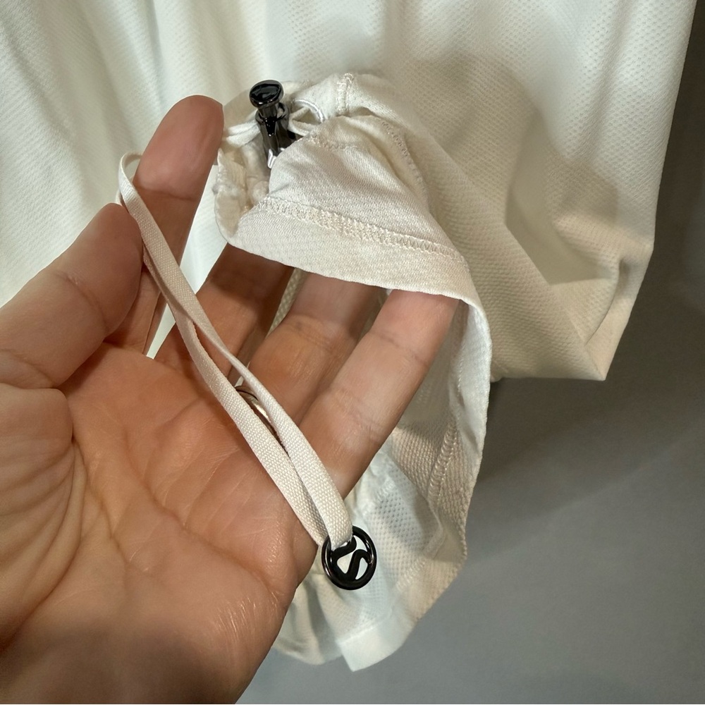lululemon Tame Me Tank Top in the Brisk Bloom Black White pattern - Picture 4 of 6